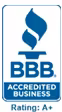 A+ BBB Accredited Business Certificate